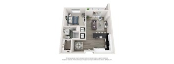 bedrooms floor plan  the residences at sawmill estates apartment homes