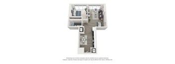 bedroom floor plan  the residences at cityscape