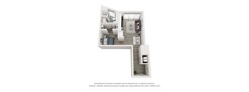 bedroom floor plan  townhouse apartments for rent in the residences at
