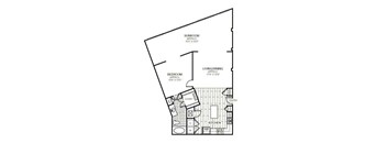 blueprint floor plan  apartments the residences atrium floor plans