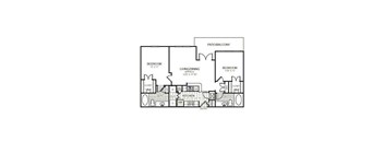 floor plan photo of the point at ashburn apartments va