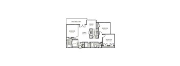 floor plan photo of the point at ashburn apartments va