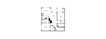a floor plan of a house with three floors