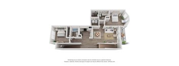 3 bedroom floor plan  the residences atmask