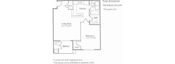 floor plan photo of the district