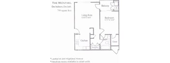 floor plan photo of the law building apartments