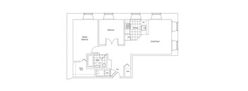 our floor plan of the apartments