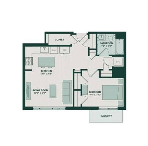 107 First Street Studio-3 Beds Apartment for Rent - Photo Gallery 44