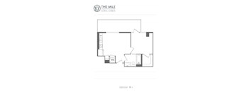 the mile condo floor plan  apartments