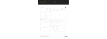 A floor plan for a 1677 soft 2 bedroom 2 bathroom townhome.