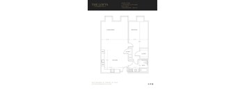 A floor plan for a Hamilton Shaped Kitchen.