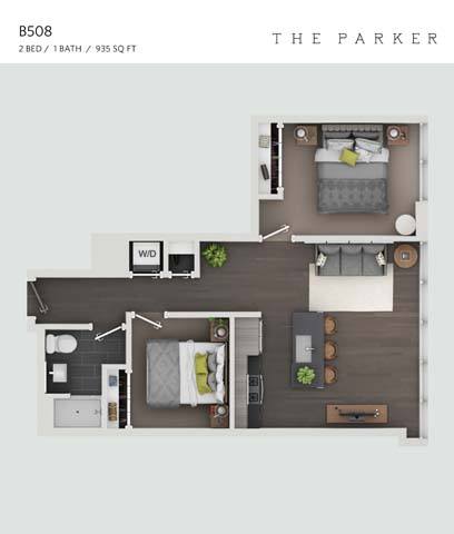 1500 Sherman Ave. - 3,798USD / month