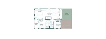 a floor plan of a building with floor plans of different floors
