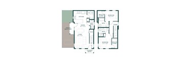 bedroom floor plan  the residence at