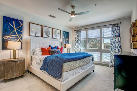 Spacious Master Bedroom at Midway Urban Village in Farmers Branch Texas