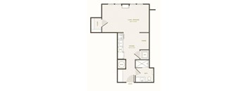 Floor plan measurements are approximate and may vary by unit. Balconies are not included with all apartment homes as depicted in the images. For details regarding specific unit features, including balcony availability, please contact the leasing office directly.