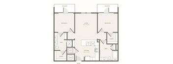 Floor plan measurements are approximate and may vary by unit. Balconies are not included with all apartment homes as depicted in the images. For details regarding specific unit features, including balcony availability, please contact the leasing office directly.