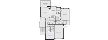 this is a diagram of a floor plan of a house