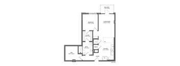 a floor plan of a house with different floors