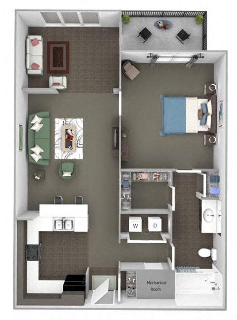 100 Azalea Garden Drive 1-2 Beds Apartment for Rent - Photo Gallery 25