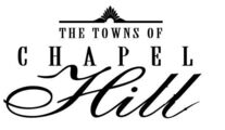 The image features a logo for "The Towns of Chapel Hill".