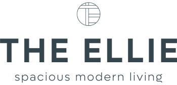 The Ellie logo with the tagline "spacious modern living".