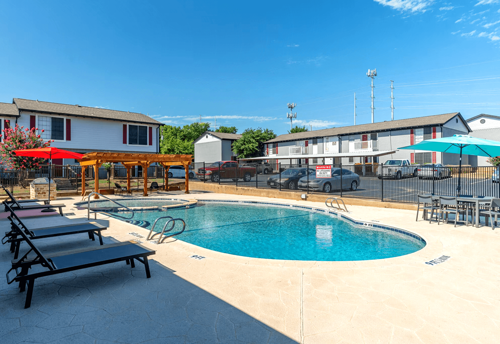 our apartments offer a swimming pool