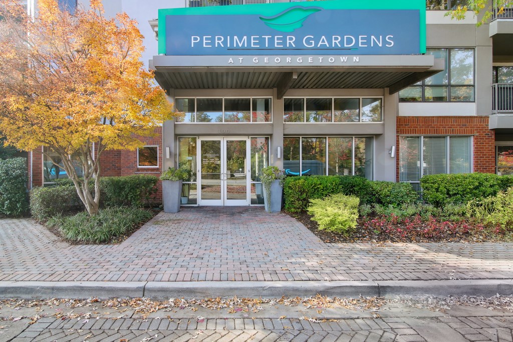 The entrance to Perimeter Gardens at Georgetown is shown.