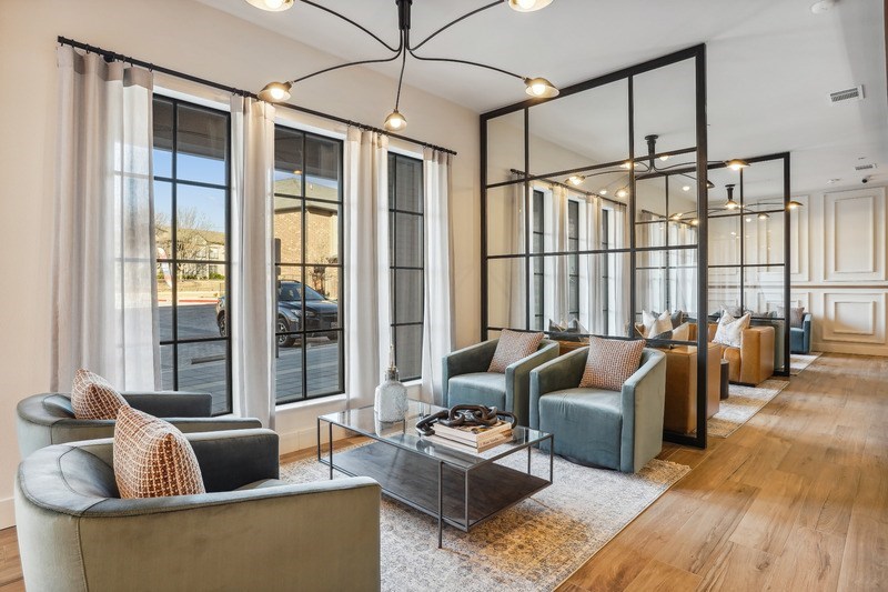 leasing office in Roanoke, Texas