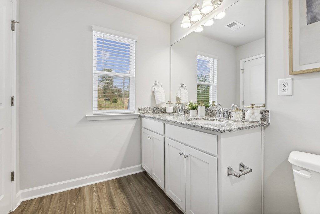 a bathroom with a sink and a mirror and a toilet
