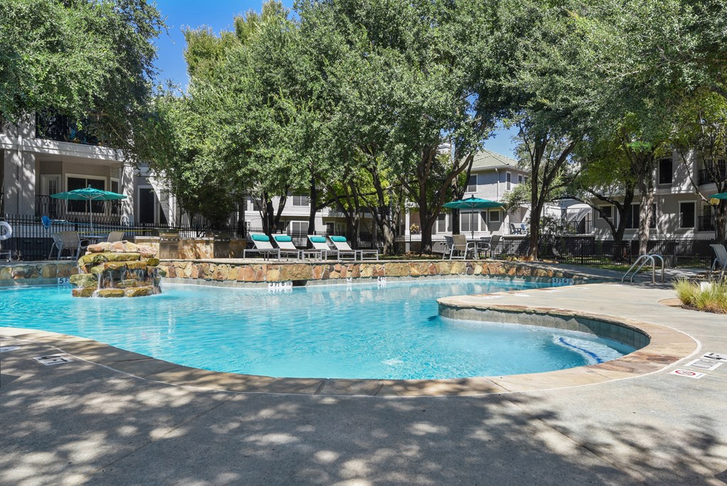 take a dip in our resort style pool