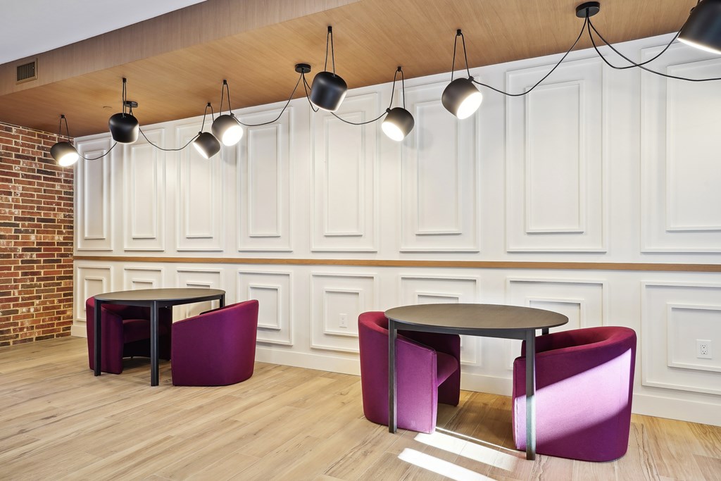 Resident game lounge with bar