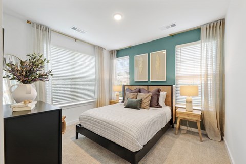 the preserve at ballantyne commons cyber studio suite bedroom
