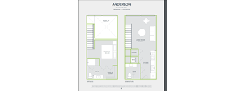 A floor plan of a one bedroom apartment with 881 square feet.