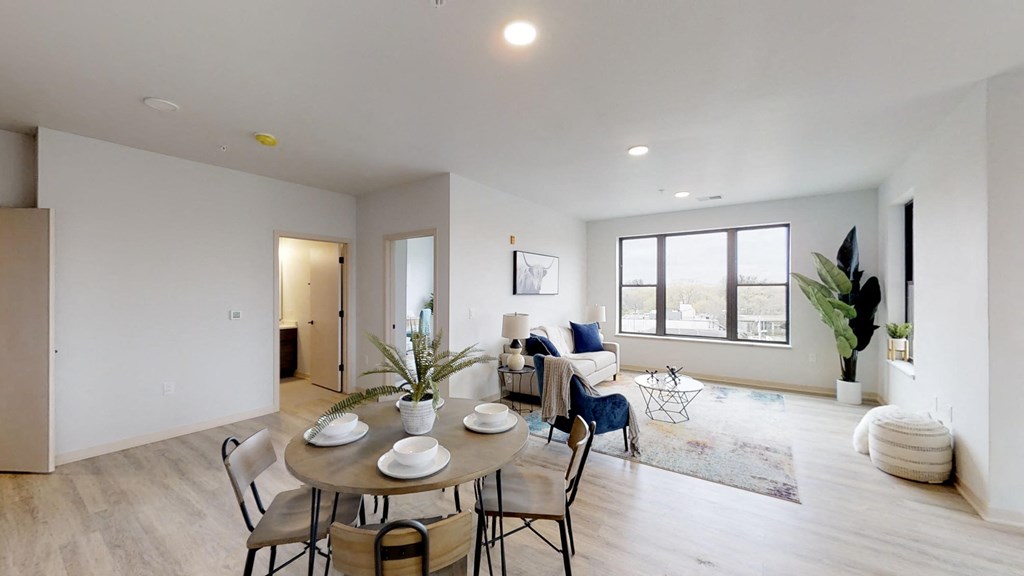 Amenity, Luxury, Resident, Apartment, High End, Modern Finishes, LVP Flooring, Quartz Countertops, Stainless Steel Appliances, High Ceilings, In Unit Washer and Dryer
