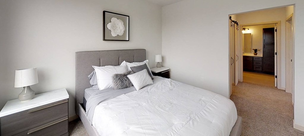 Amenity, Luxury, Resident, Apartment, High End, Modern Finishes, LVP Flooring, Quartz Countertops, Stainless Steel Appliances, High Ceilings, In Unit Washer and Dryer