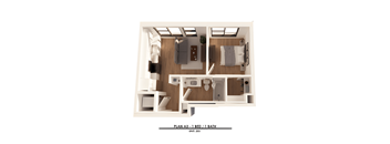 studio with 1-bath