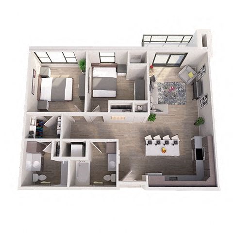 800 W Broadway Studio-3 Beds Apartment for Rent - Photo Gallery 86