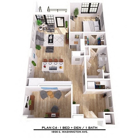 1868 E Washington Ave Studio-3 Beds Apartment for Rent - Photo Gallery 84