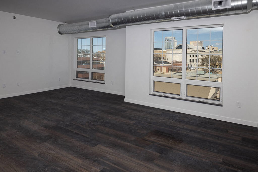 Window at The Landing at 1001 NP, Fargo, ND, 58102