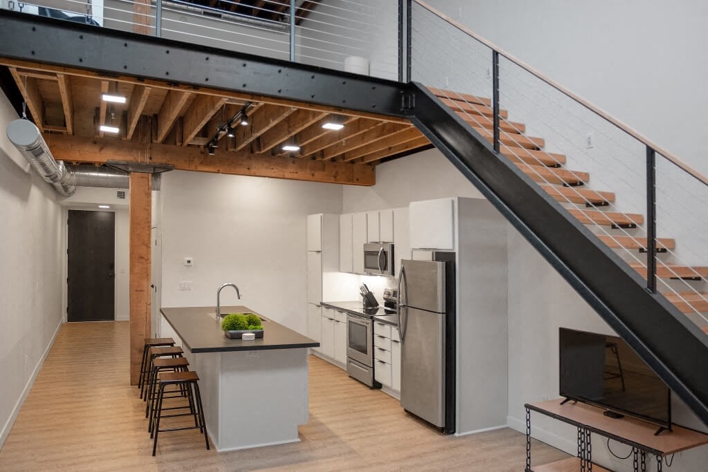 Inyterior Full View at Bostad Apartments, Fargo, ND, 58102