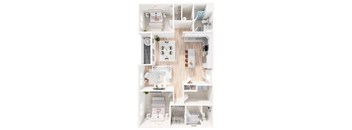 Celest Condo Floor Plan at Unite Apartments, North Dakota, 58103