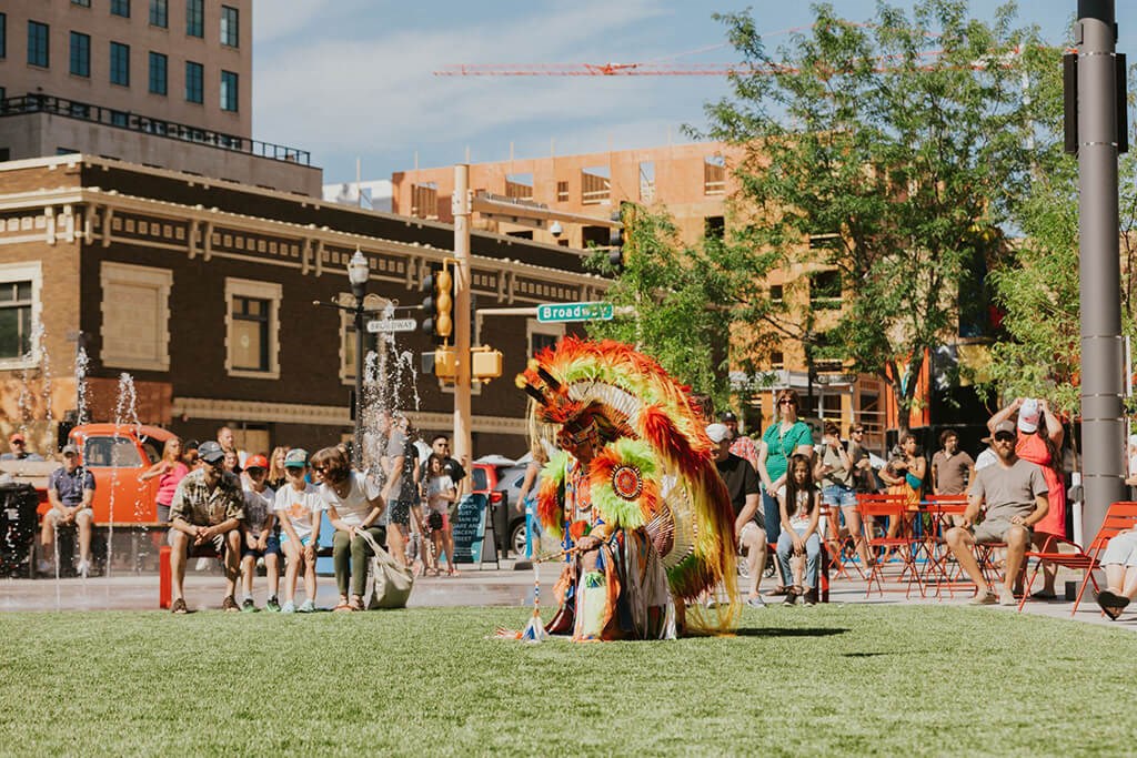Playground at Kesler Apartments in Downtown Fargo, Fargo ND 58102