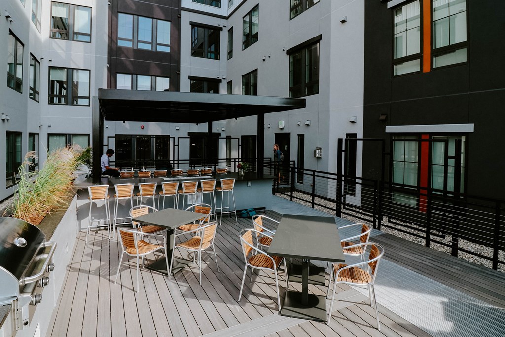 Dillard Rooftop Terrace at Dillard Apartments, Fargo, North Dakota, 58102