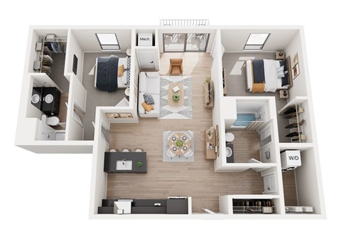 2 Beds 2 Baths at Riverhouse Apartments, Fargo