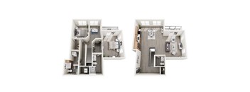 Katie Floor Plan at Unite Apartments, North Dakota