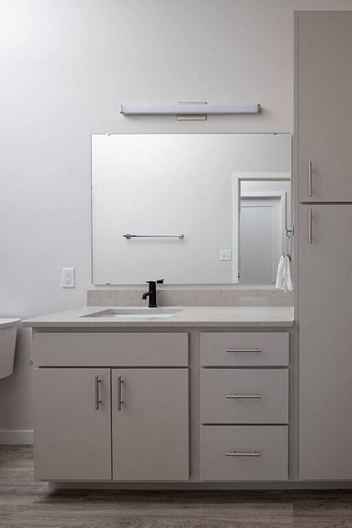 Bathroom at Kesler Apartments in Downtown Fargo, Fargo, ND 58102