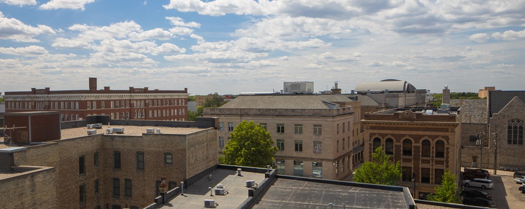Cityscape Cityscape outside at Kesler Apartments in Downtown Fargo, Fargo ND 58102