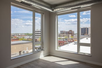 Spacious Living Spaces Spacious Living Spaces at Kesler Apartments in Downtown Fargo, ND - Photo Gallery 5
