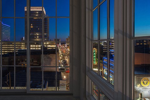 Expansive Windows at Mercantile on Broadway, Fargo, North Dakota 58102